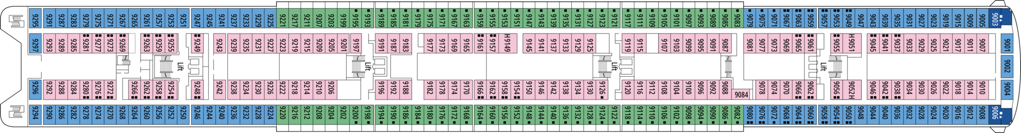 Deck 9 - Tchaikovsky plan